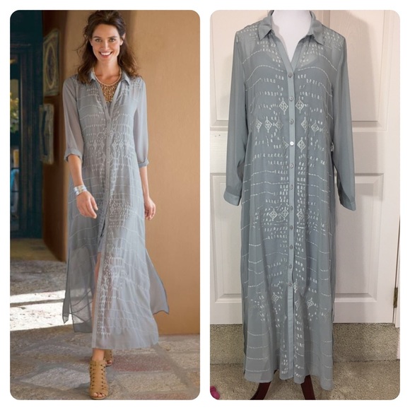 soft surroundings ibiza dress